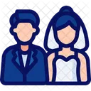 Couple Wedding Marriage Icon