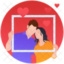 Couple In Frame Icon