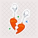 Couple Keyrings  Icon