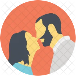 Couple Kissing  Icon