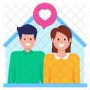 Lovely Spouse Couple Love Relationship Icon