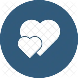Couple Of Hearts  Icon