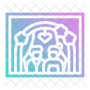 Couple Photo Frame  Icon