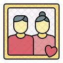 Photo Frame Wedding Icon