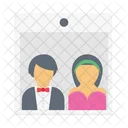 Picture Wedding Couple Icon