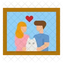 Couple Photo Photo Love Icon