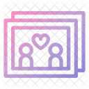 Couple Photo Photo Frame Photography Icon