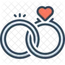 Couple Ring Couple Ring Icon
