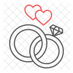 Couple Rings  Icon