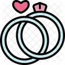 Couple Rings  Icon