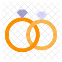 Couple rings  Icon