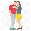 Couple Selfie  Icon