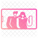 Couple Selfie  Icon