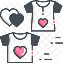 Couple Tshirt Valentine Tshirt Valentine Cloth Icon