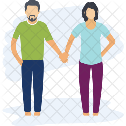 Couple Walking Icon