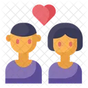 Couple Valentine Relationship Icon