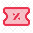 Coupon  Icône