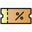 Coupon Sale Store Icon