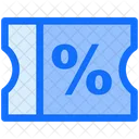 Business Finance Coupon Icon