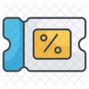 Card Ticket Banner Icon