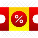 Coupon Discount Gift Card Icon