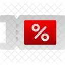 Coupon Cut Discount Icon