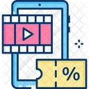 Coupon Code Discount Coupon Discount Voucher アイコン