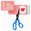 Coupon cutting  Icon