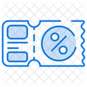 Coupon de réduction  Icône