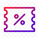 Coupon De Reduction Offre Code Promotionnel Icône