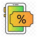 Coupon De Reduction Bon Dachat Billet Icône