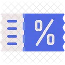 Coupon Voucher Ticket Icon