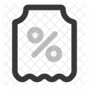 Coupon Icône