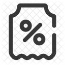 Coupon Icône