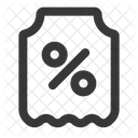Coupon Icône