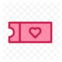 Couppon Discount Love Icon