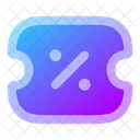 Coupon-percent  Icon