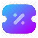 Coupon-percent  Icon