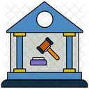 Tribunal Droit Justice Icône