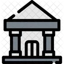 Tribunal Salle Daudience Procedure Icône