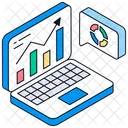 Tableau De Croissance Analyse Graphique Icon