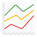 Charte de croissance  Icône