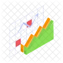 Croissance Graphique Barre Icône