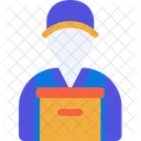 Logistic Delivery Courier Icon