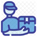 Courier Delivery Man Delivery Icon