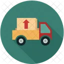 Courier Truck Home Icon