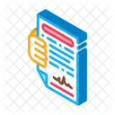 Agreement Check Courier Icon