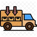 Courier And Outsourcing Delivery Shipment Icon
