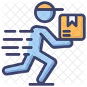 Courier Box Delivery Box Shipping Icon
