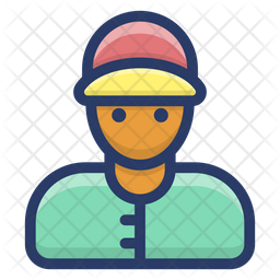 Courier Boy Icon